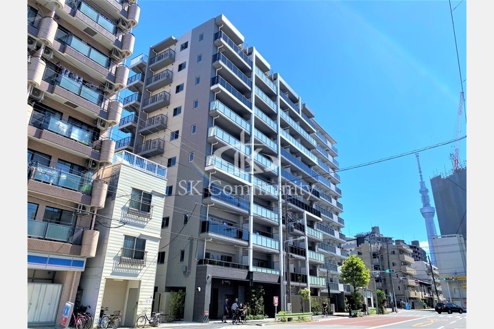 ジニア浅草の共用部・周辺