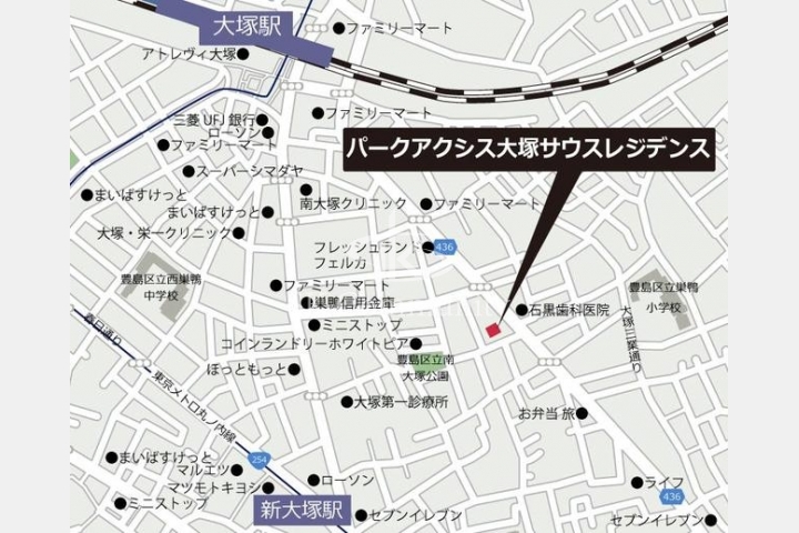 パークアクシス大塚サウスレジデンスの室内・共用部