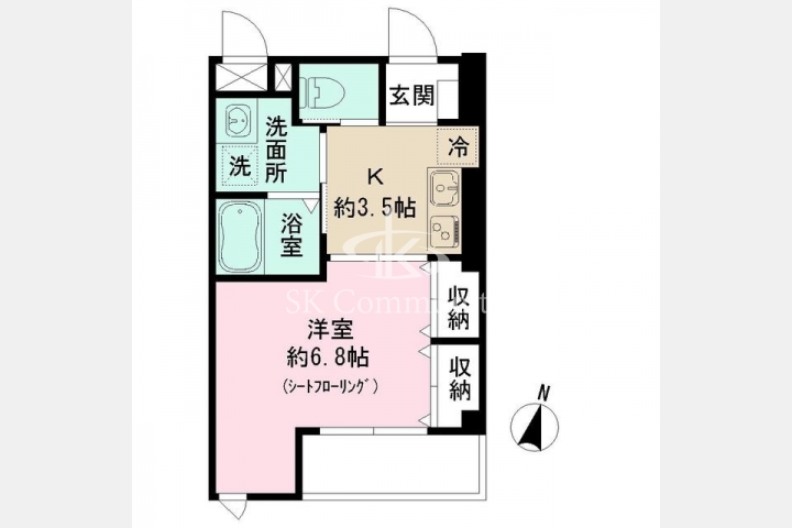 錦邸南麻布の室内・共用部