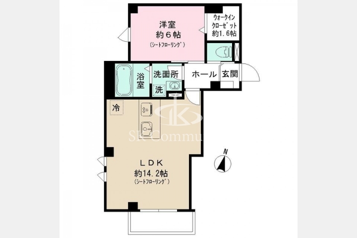 錦邸南麻布の共用部・周辺