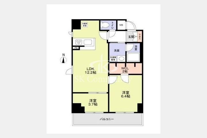 GRAND,FORKS清澄白河の室内・共用部