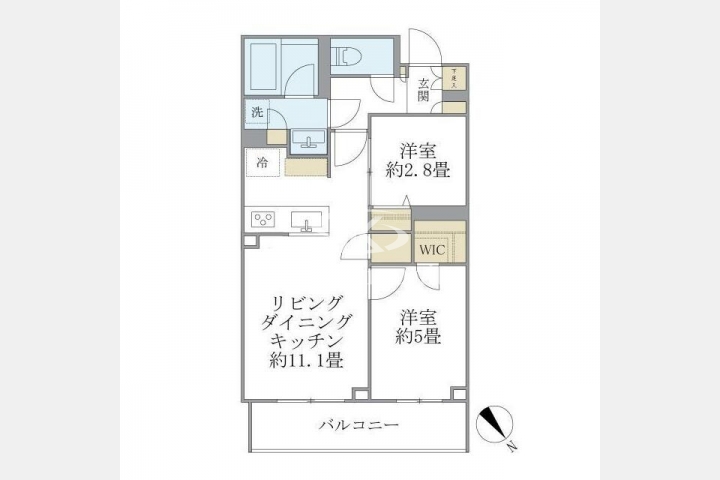 LA PERLA MEGURO-HIGASHIYAMAIIの室内・共用部